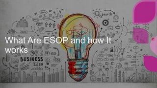 What Are ESOP and how It
works
 