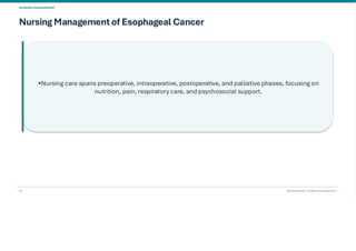 Esophageal Cancer & it's Management. pdf
