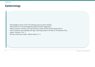 Esophageal Cancer & it's Management. pdf