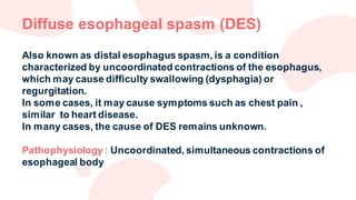 Esophageal diseases .pdf by university of kufa college of medicine | PDF