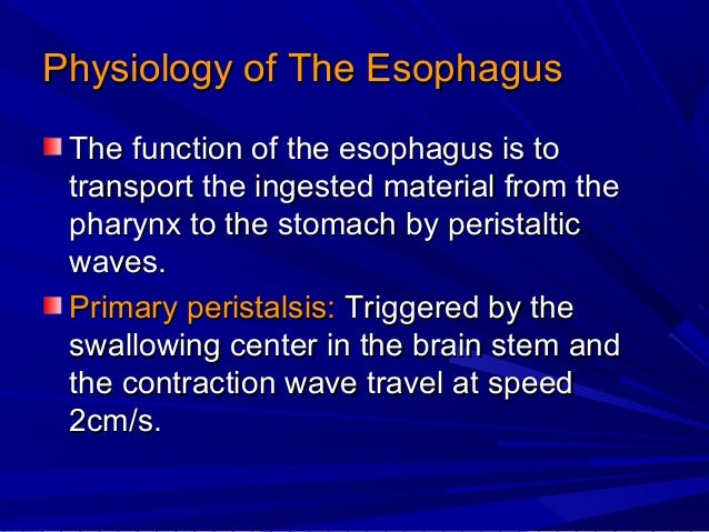 What is esophageal dysmotility?