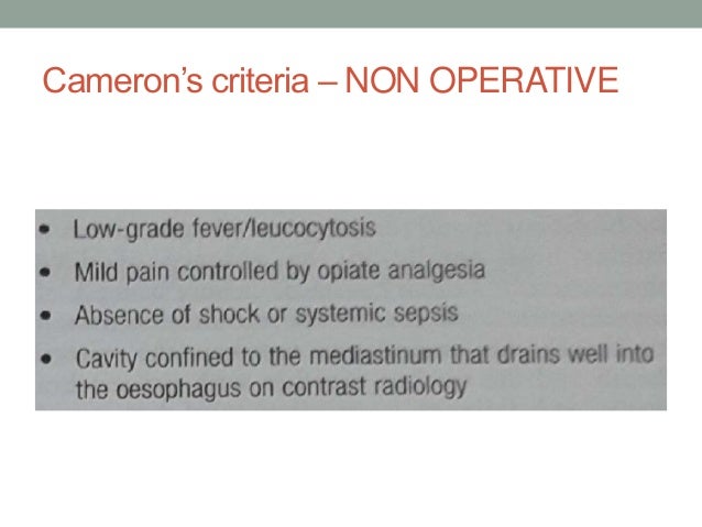 Esophageal perforation