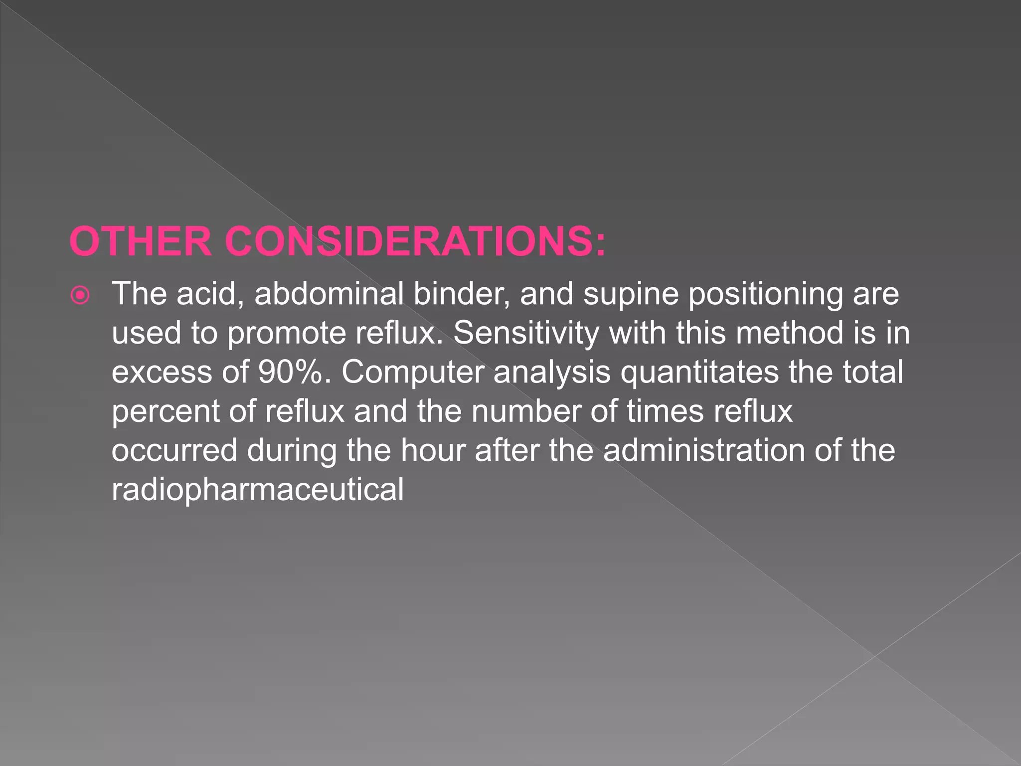 Esophageal transit imaging | PPTX