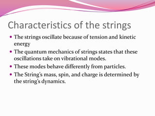 String Theory | PPTX
