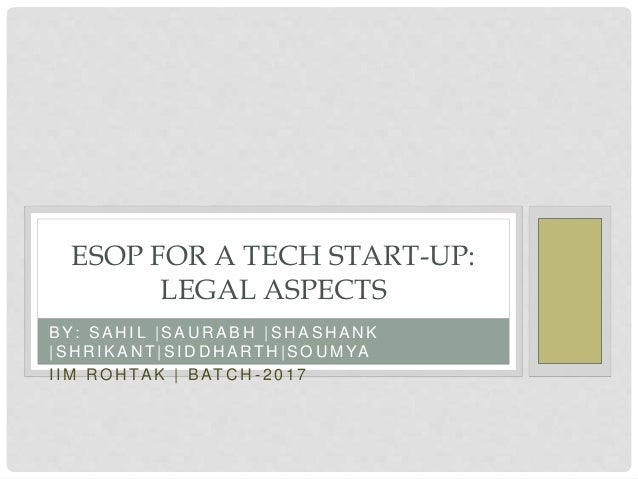 Employee stock options startup