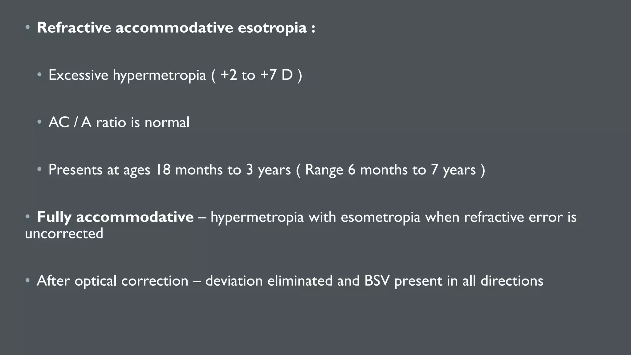 Esotropia | PDF