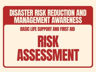 Comprehensive Disaster Risk Reduction and Management Awareness Training ...