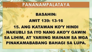 Pananampaltay bilang gabay sa pag-iingat sa sarili .pdf