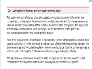 ESP (Electrostatic precipitator)