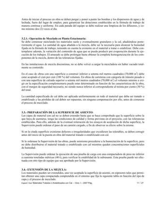 Esp. gral. materiales trat o estabil con cal | PDF