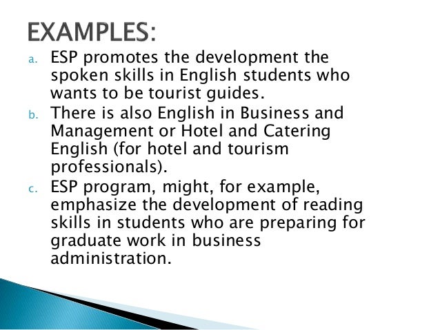 Esp english for specific phd dissertation