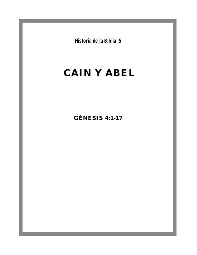 Historia De La Biblia 5 Cain Y Abel