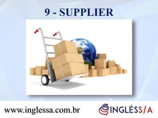 9 - SUPPLIER
www.inglessa.com.br
 
