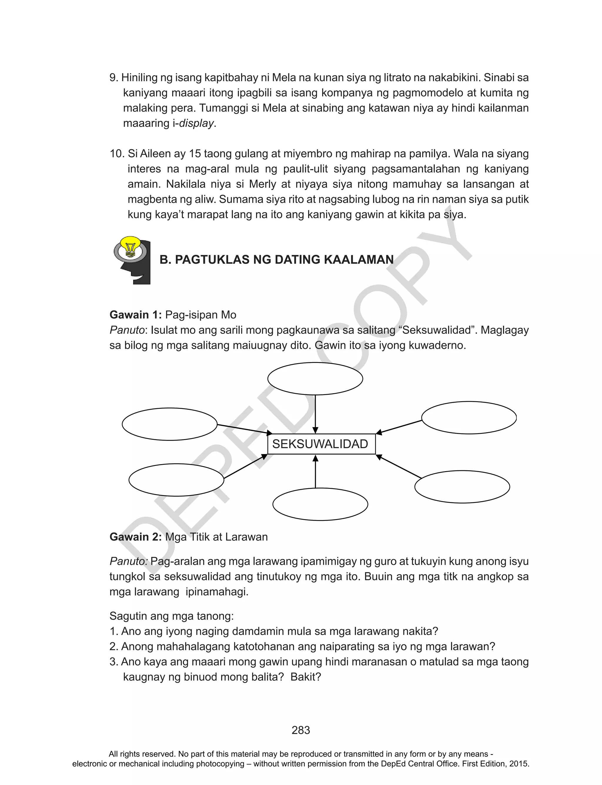 ESP Learners Module Grade 10 Unit 4 | PDF