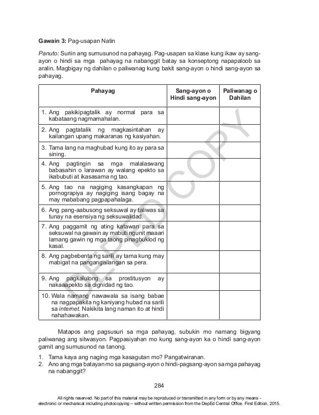 Esp Learners Module Grade 10 Unit 4
