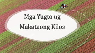 Mga Yugto ng
Makataong Kilos
Presenter Name
 