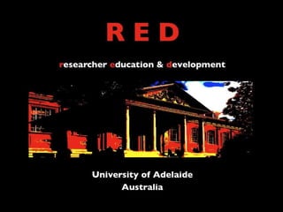 Researcher Education & Development Programs for Career Researchers 