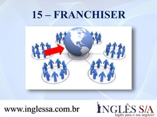 15 – FRANCHISER
www.inglessa.com.br
 