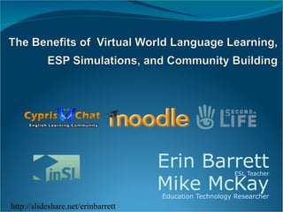 Virtual Worlds and Language Learning | PPT