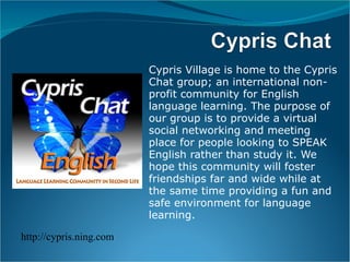 Virtual Worlds and Language Learning | PPT