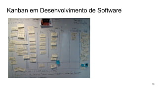 Kanban em Desenvolvimento de Software
76
 