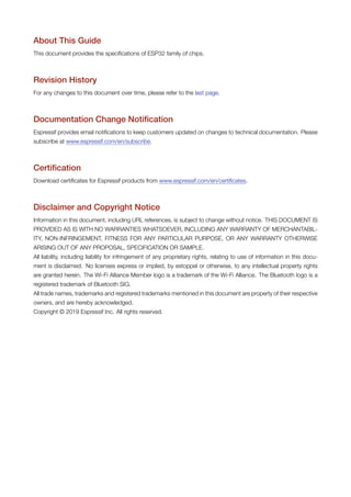 Microprocesador ESP32 manual de uso y programacion | PDF