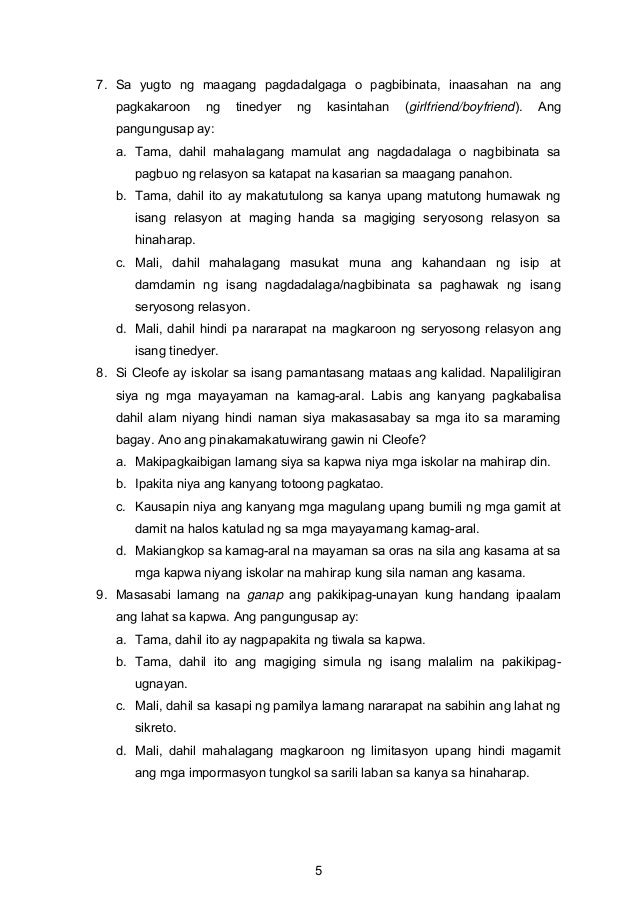 Ano ang pangunahing paksa ng sanaysay halimbawa image