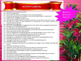 ACTIVITYCARD #1
7
 