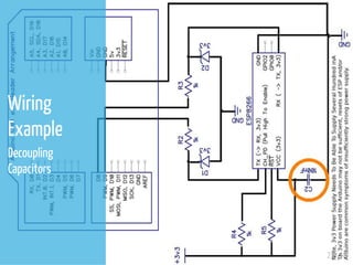 23 / 44
Wiring
Example
Decoupling
Capacitors
 