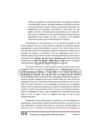   Esp 9 learning module