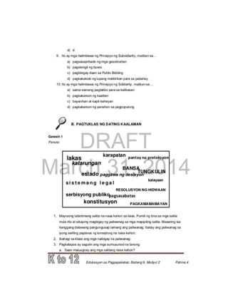   Esp 9 learning module