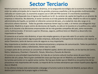 Área metropolitana norte: Alcobendas, San Sebastián de los Reyes