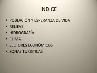 POBLACIÓN Y ESPERANZA DE VIDAEn el año 2009 Cantabria teníaunapoblación de 589.235 habitantes.En 2009 Cantabria sólosuperaba, a La Rioja (321.702) y a las dos ciudadesautonómicas Ceuta (78.674) y Melilla (73.480).Tieneunadensidad de población de 108,1 habitantes/km² y unaesperanza de vida de 75 añospara los varones y 83 añosparalasmujeres.Comparada con otrasregionesespañolas, Cantabria no ha experimentadoaltastasas de inmigración, puestoque en 2007 un 4,7% de la población de Cantabria era inmigrantemientrasque en el mismoaño en el total de la poblaciónespañola el 9,93% era inmigrante. Las nacionalidadespredominantes son Colombia, Rumania, Ecuador, Perú, Moldavia y Marruecosporesteorden.Lasprincipalespoblacionescántabras se encuentran en la zonalitoral, destacando dos ciudades, la capital cántabra, Santander, con 181.802 habitantes y Torrelavega, comosegundonúcleourbano e industrial de Cantabria, con unapoblación de 55.418 habitantes. Ambasciudadesformanunaconurbación, denominadoáreametropolitana de Santander-Torrelavega.