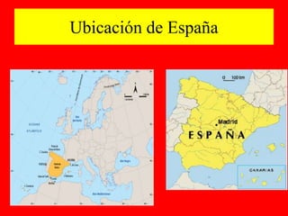 Ubicación de España
 