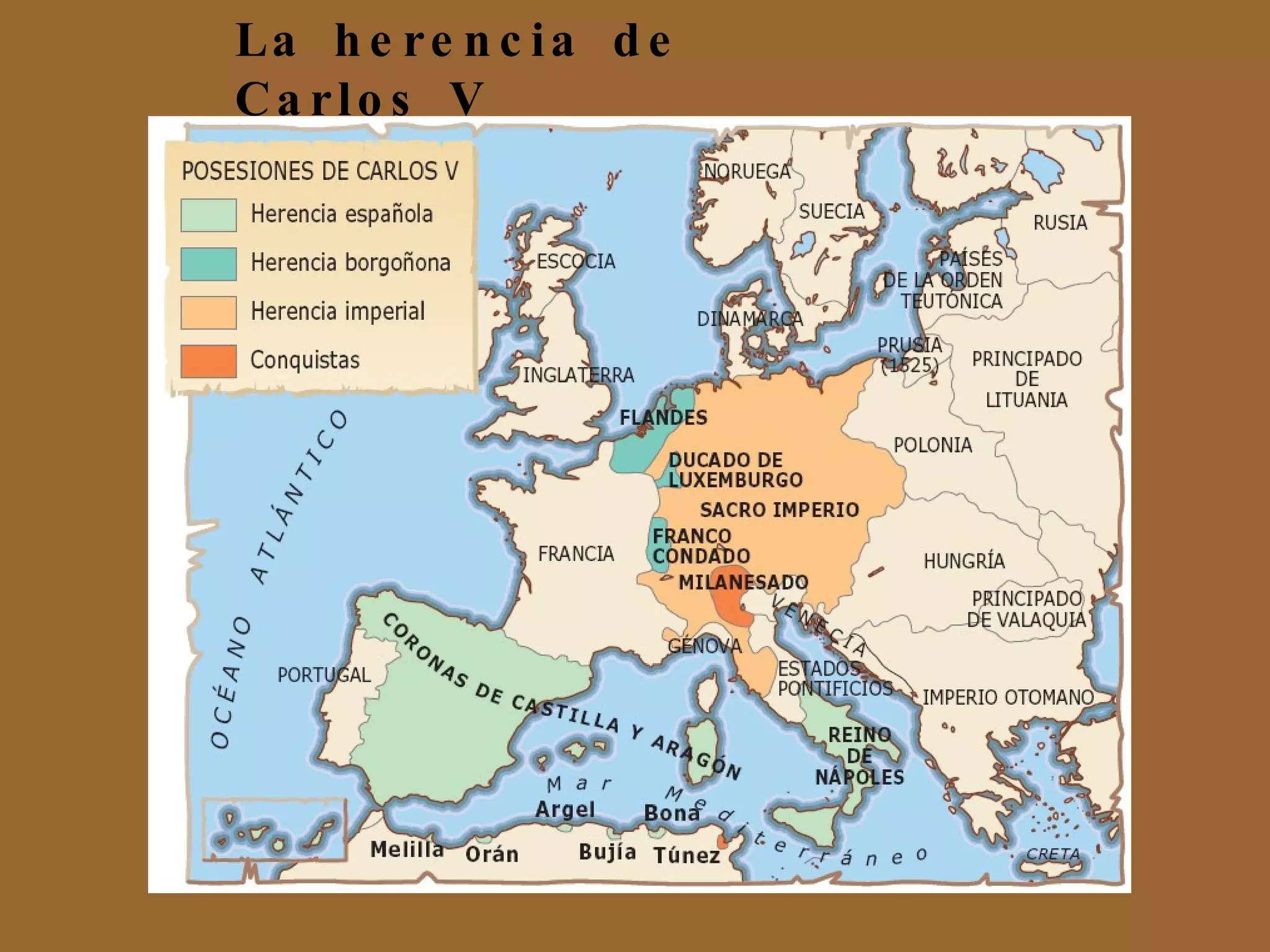 La herencia de Carlos V 