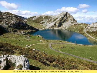 Lake Enol, Covadonga, Picos de Europa National Park, Asturias 