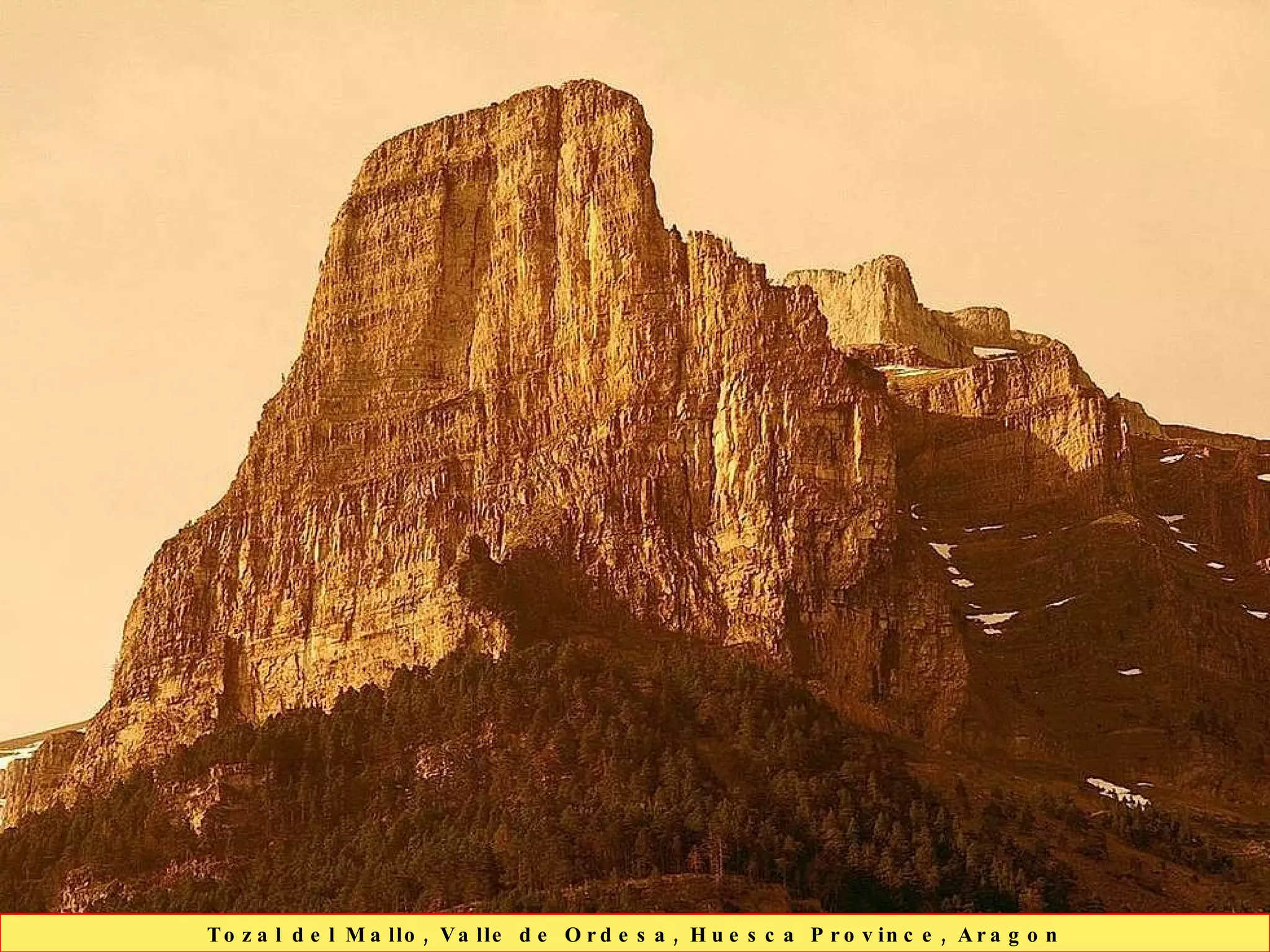 Tozal del Mallo, Valle de Ordesa, Huesca Province, Aragon