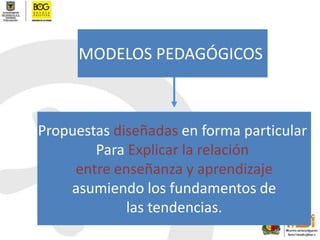 Se insiste en lo riguroso, exactitud, matematizaciónde los procesos de conocimiento y del aprendizaje.