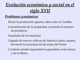 Objetivos  de la Política del Conde-Duque de Olivares Reputación   Exterior de la Monarquía Aumentar Ingresos Contribución   De todos los Reinos Crisis socio- económica Fueros Tropieza con Tropieza Con los Medida Necesaria UNIÓN DE ARMAS Sistema militar  de carácter defensivo en el que  todos los Reinos debían Contribuir  propor- cionalmente  Consecuencias : Resistencias  Anticentralistas y  Antifiscales. Rebelión en Cataluña y Portugal 