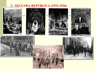 2.- SEGUNDA REPÚBLICA (1931-1936) 