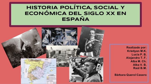 España en el s. xx. tema 6 sociales