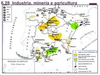 6.28  Industria, minería e agricultura 
