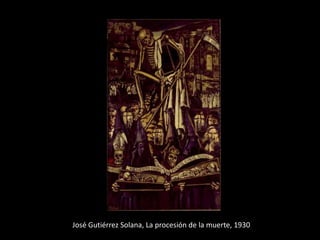 José Gutiérrez Solana, La procesión de la muerte, 1930
 