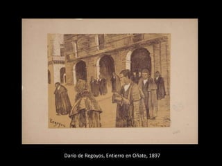 Darío de Regoyos, Entierro en Oñate, 1897
 