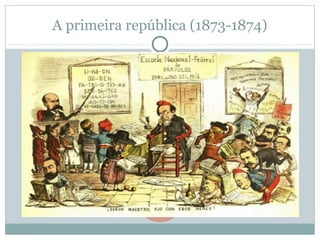 A primeira república (1873-1874)

 