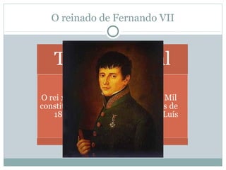 O reinado de Fernando VII

 
