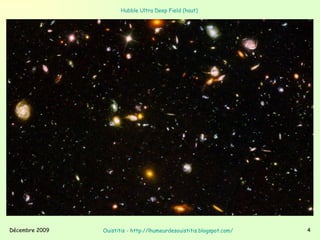Hubble Ultra  Deep  Field (haut)   