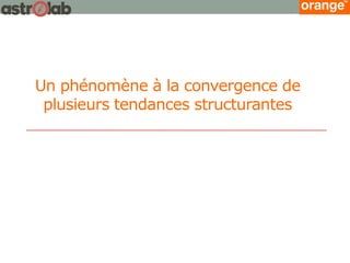 Un phénomène à la convergence de plusieurs tendances structurantes  
