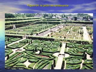 Figure 04: le jardin de renaissanceFigure 04: le jardin de renaissance
 