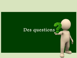 Des questions
 